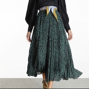Zimmerman green maxi skirt. Size 0